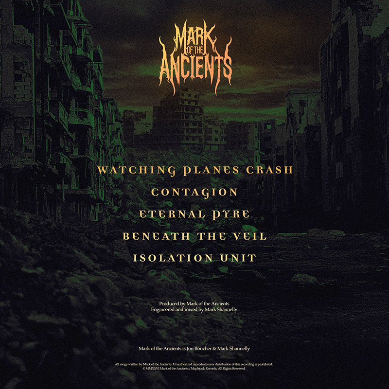 Mark of the Ancients back cover